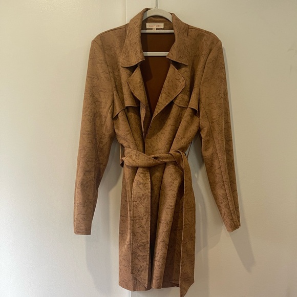 Wrap Jacket - suede like - Picture 2 of 4